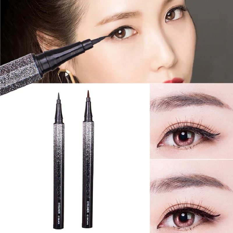 Professional Liquid Eyeliner Pencil Waterproof Long-lasting Eyes Makeup Pen Tool QRD88 |