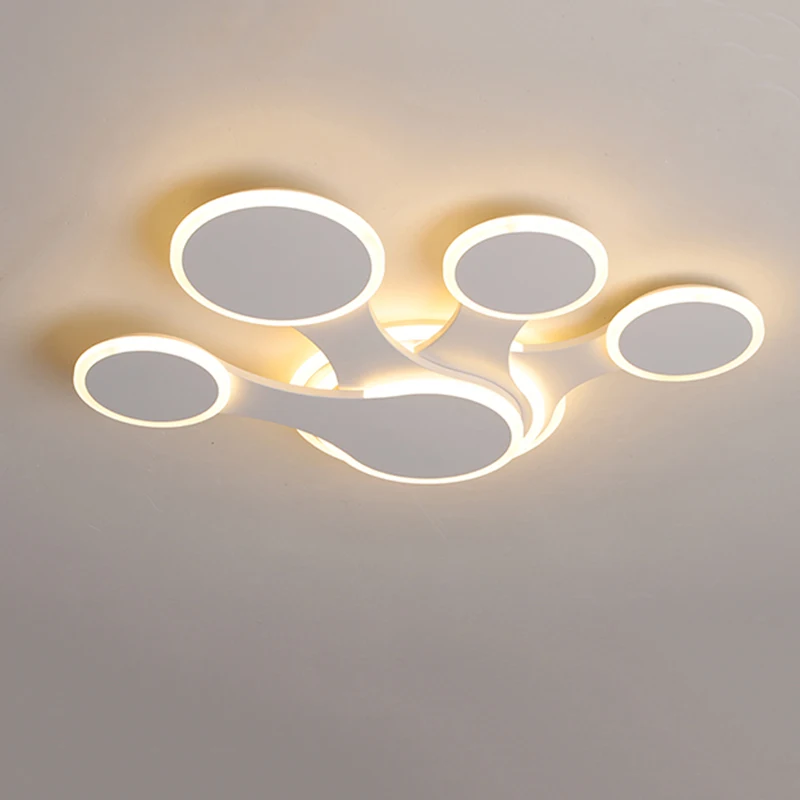 Люстра для спальни гостиной Современная Потолочная люстра с дистанционным