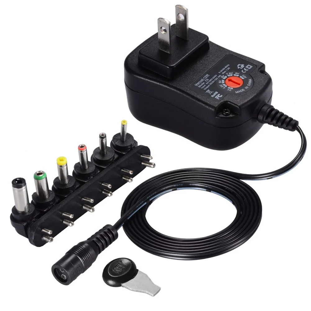 

Universal Mains AC/DC Power Source Adaptor Supply Plug Charger 3V-12V Best Price