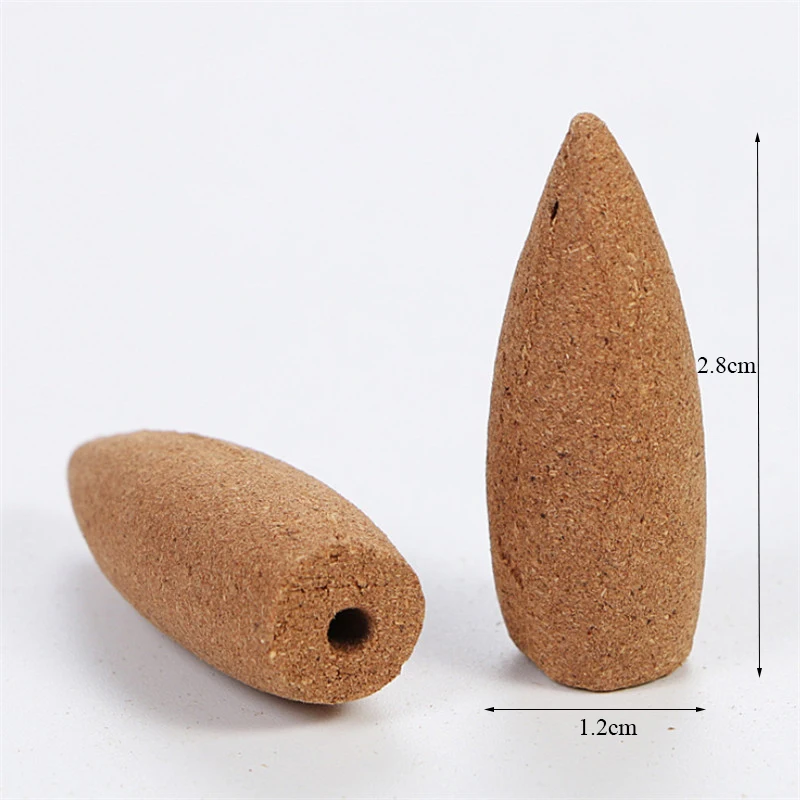 1 коробка из натурального сандалового дерева дымовая обратная подача благовония