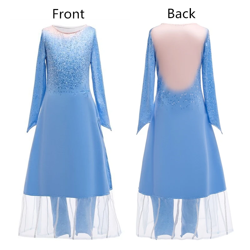 Платье для девочек платье принцессы вечерние платья 2 костюма косплея одежда на