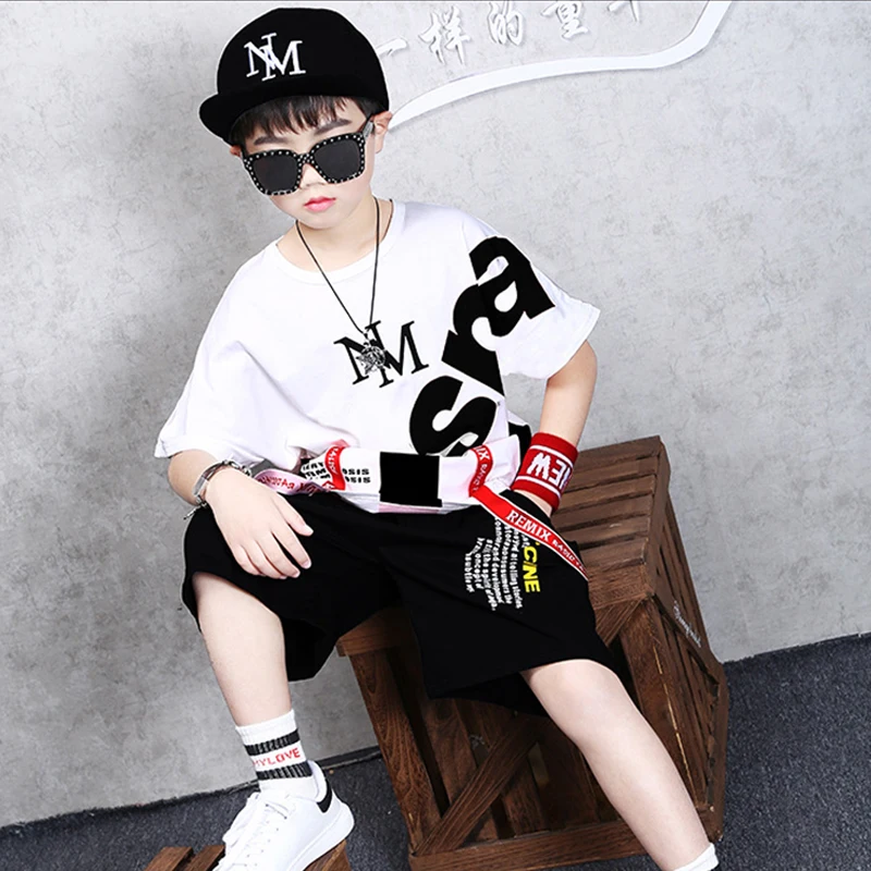 Костюм детский спортивный из двух предметов повседневный свободный комплект