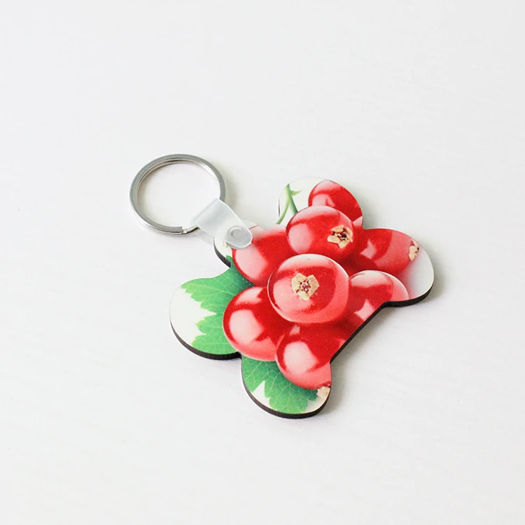 sublimation blank key chains double heart mdf keychain hot transfer printing diy customized ring consumables 20pcs/lot | Компьютеры и
