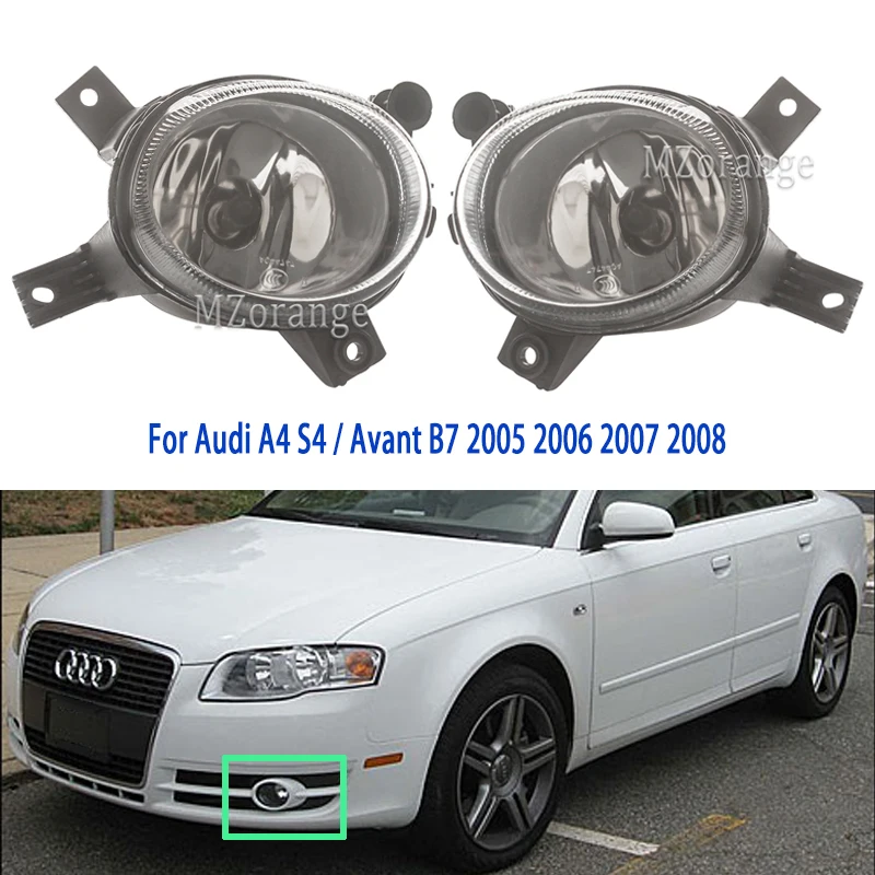 Для Audi A4 B7 Avant противотуманный светильник головной светильник s галогенный противотуманный светильник 2005-2008 светодиодный противотуманный светильник s Противотуманные фары противотуманный светильник DRL противотуманный светильник s foglamp