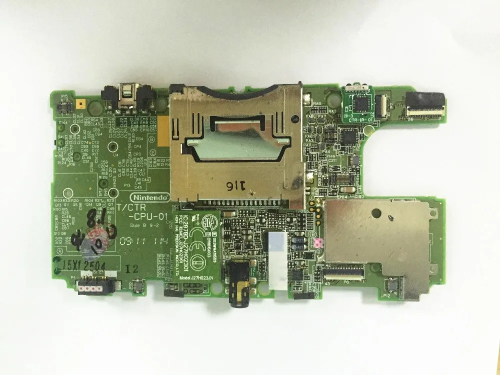 Оригинальная б/у материнская плата для 3DS консоль замена|Запасные части| |