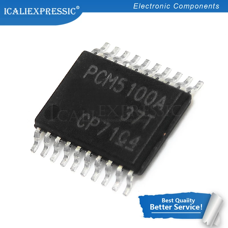 

5 шт. PCM5100APWR PCM5100 PCM5100A IC DAC 16/24 / 32BIT SRL 20tssop