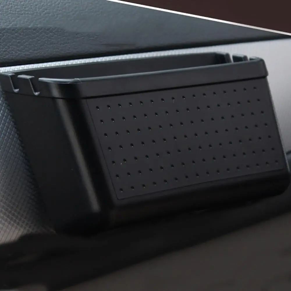 

Универсальный автомобильный держатель для телефона на приборную панель, самоклеящийся ящик для хранения, Органайзер