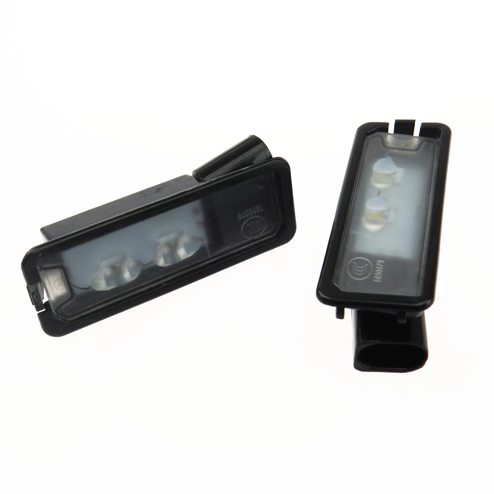 

2Pcs Car LED License Plate Light led Lamp For VW Golf 7 MK7 Passat B7 CC EOS Scirocco Polo 6R Beetle 35D 943 021A 1K8943021C