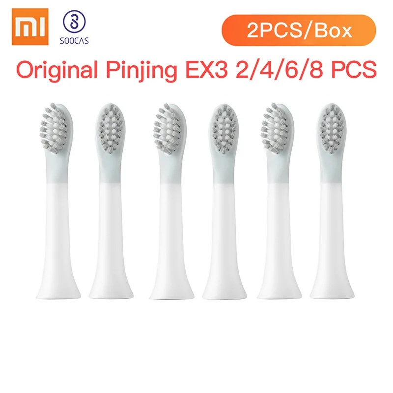 Оригинальная электрическая ультразвуковая зубная щетка PINJING EX3 SO WHITE Xiaomi Youpin SOOCAS |