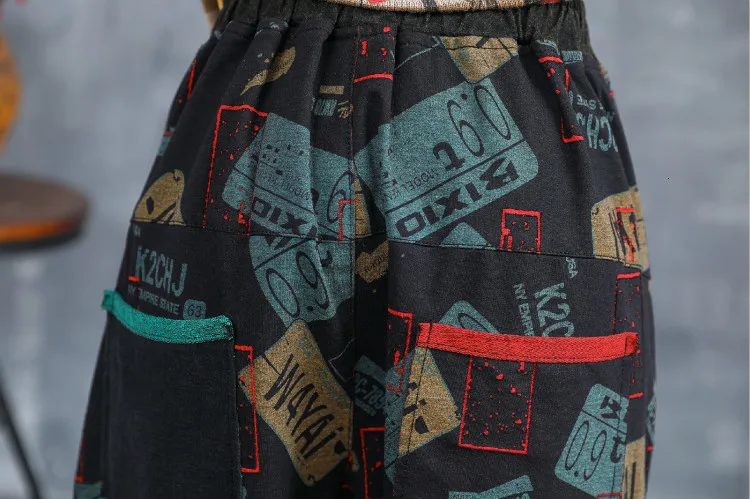Max LuLu модные корейские женские осенние панк уличные женские эластичные брюки с принтом повседневные женские шаровары большого размера