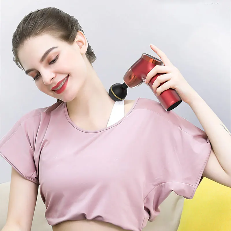 

Fascia Muscle Massager Relaxer Massage Fitness Electric Silent Muscle Deep Massage Machine Mini Multi-Function M2