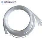 Яркость 20 шт. X 2 мм диаметр 1  5 м длина ПММА концевой светящийся пластиковый оптоволоконный кабель для украшения освещения Бесплатная доставка