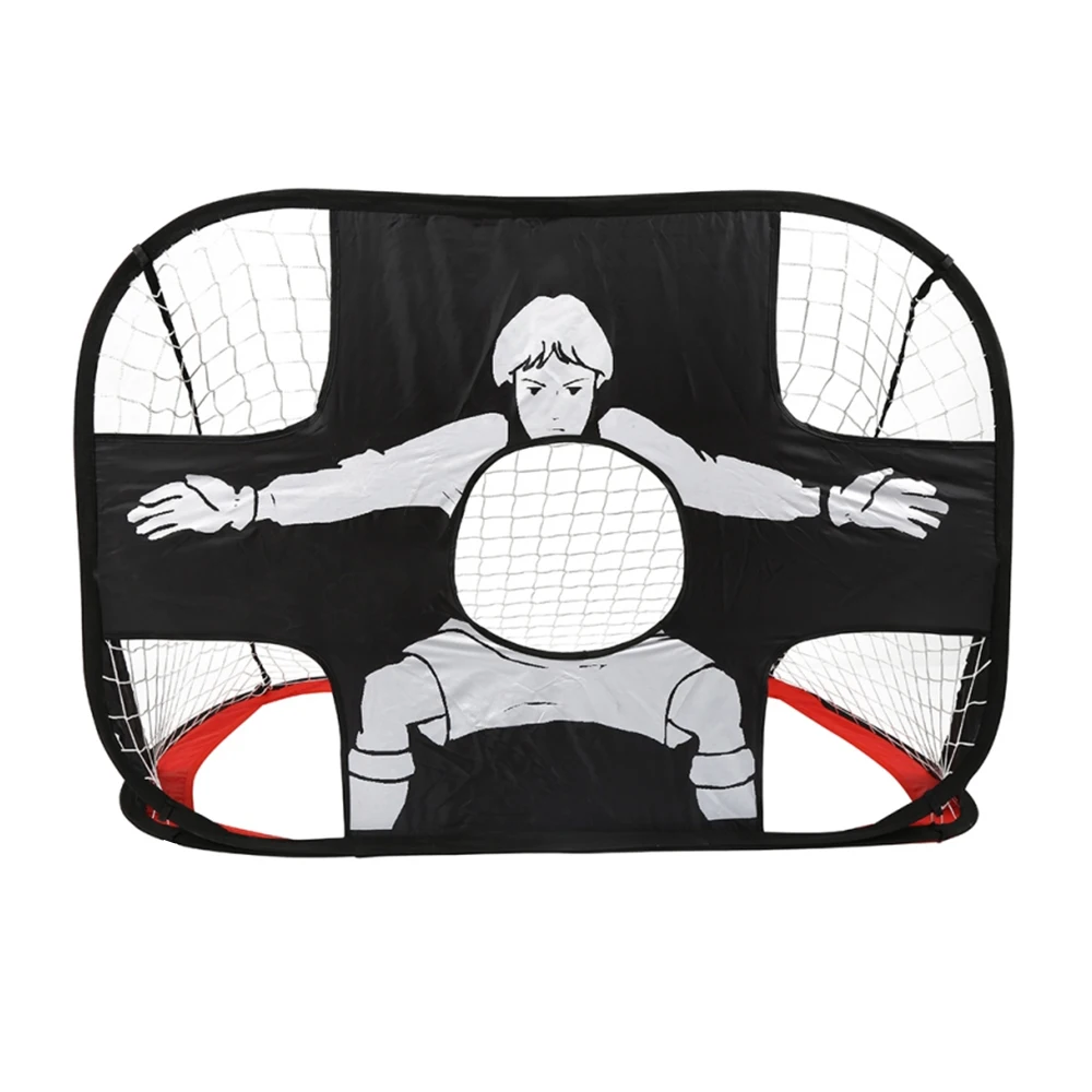 Foldable 2 In 1 Children Football Gate Net Outdoor Sports Toys Goal Door Set for Backyard Indoor Toy Soccer Equipment | Спорт и
