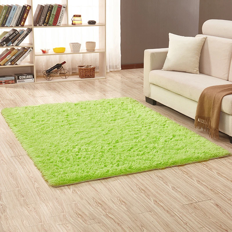 green 140*200 см, большой размер, для гостиной/спальни, для детской комнаты, противоскользящий мягкий ковер, современный ковер, коврик, белый, розовый, серый, 16 цветов - Цвет: green