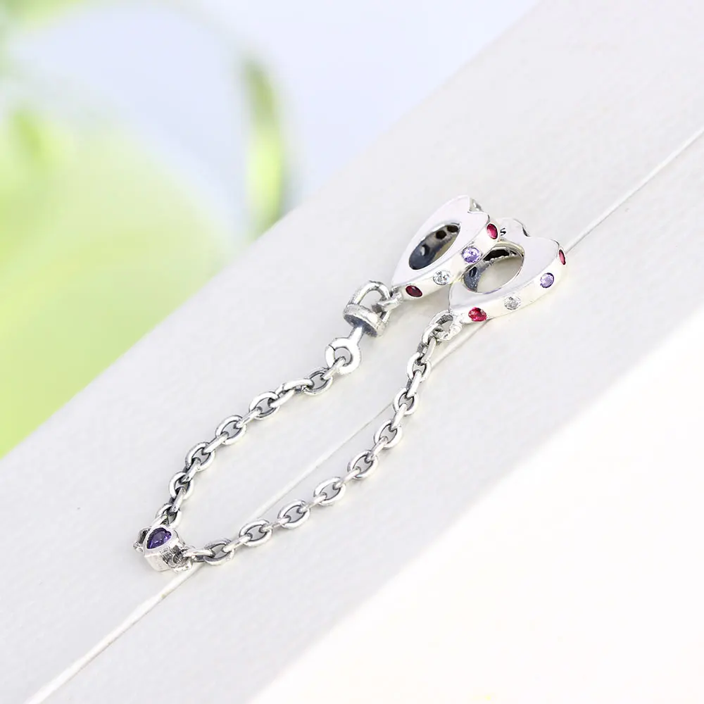 Wholesale Price Fit Charm Bracelet 925 Sterling Silver Spacer Safety Chain Beads DIY Jewelry Fow Women Popular Berloque | Украшения и