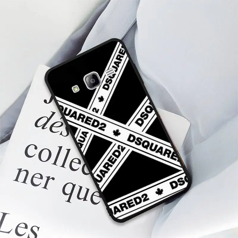 

Brand Maple leaf DSQUARED2 DSQ2 Phone Case Cover for Samsung J6 J7 J2 J5 prime J4 J7 J8 2016 2017 2018 DUO core neo M20