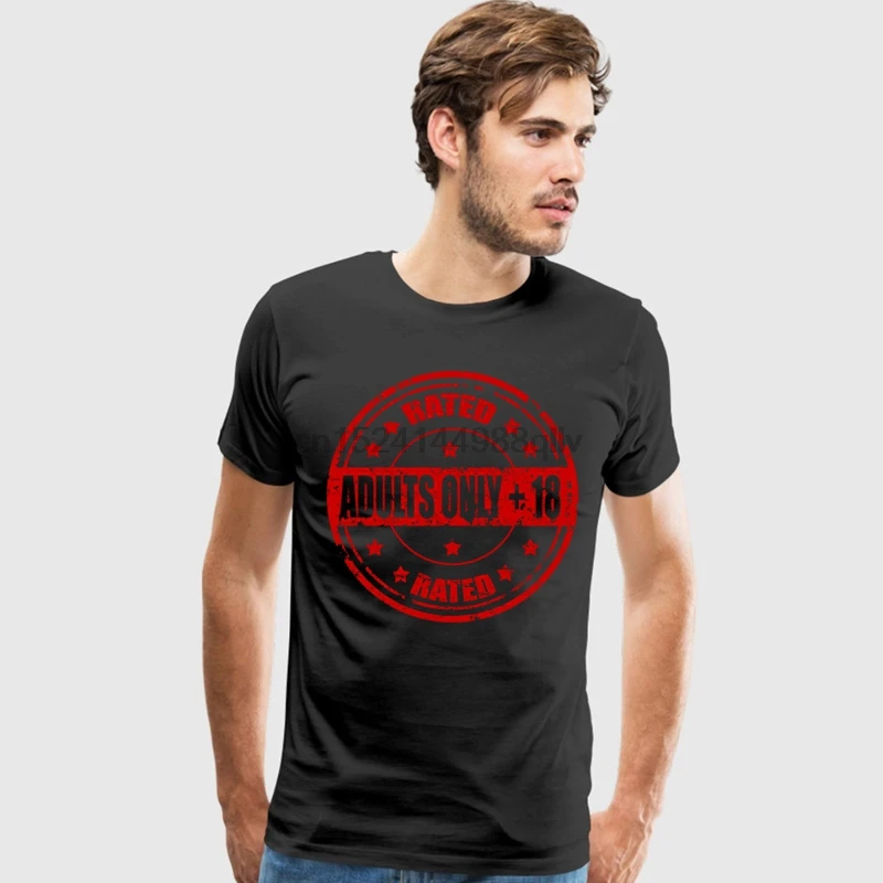 Прямая футболка короткий рукав только для взрослых + 18 знаков 9 цветов мужчин