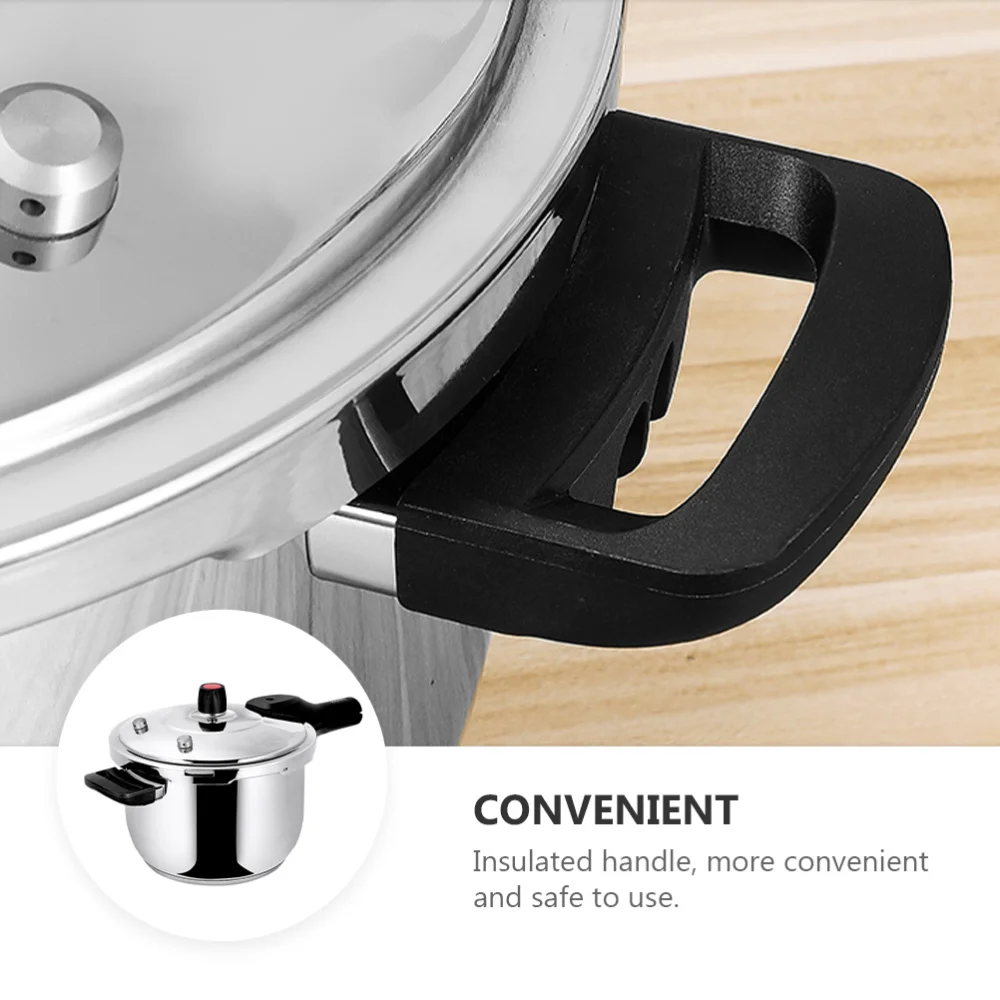 

1pc Stainless Steel Pressure Cooker Mini Induction Cooker Pressure Cooker
