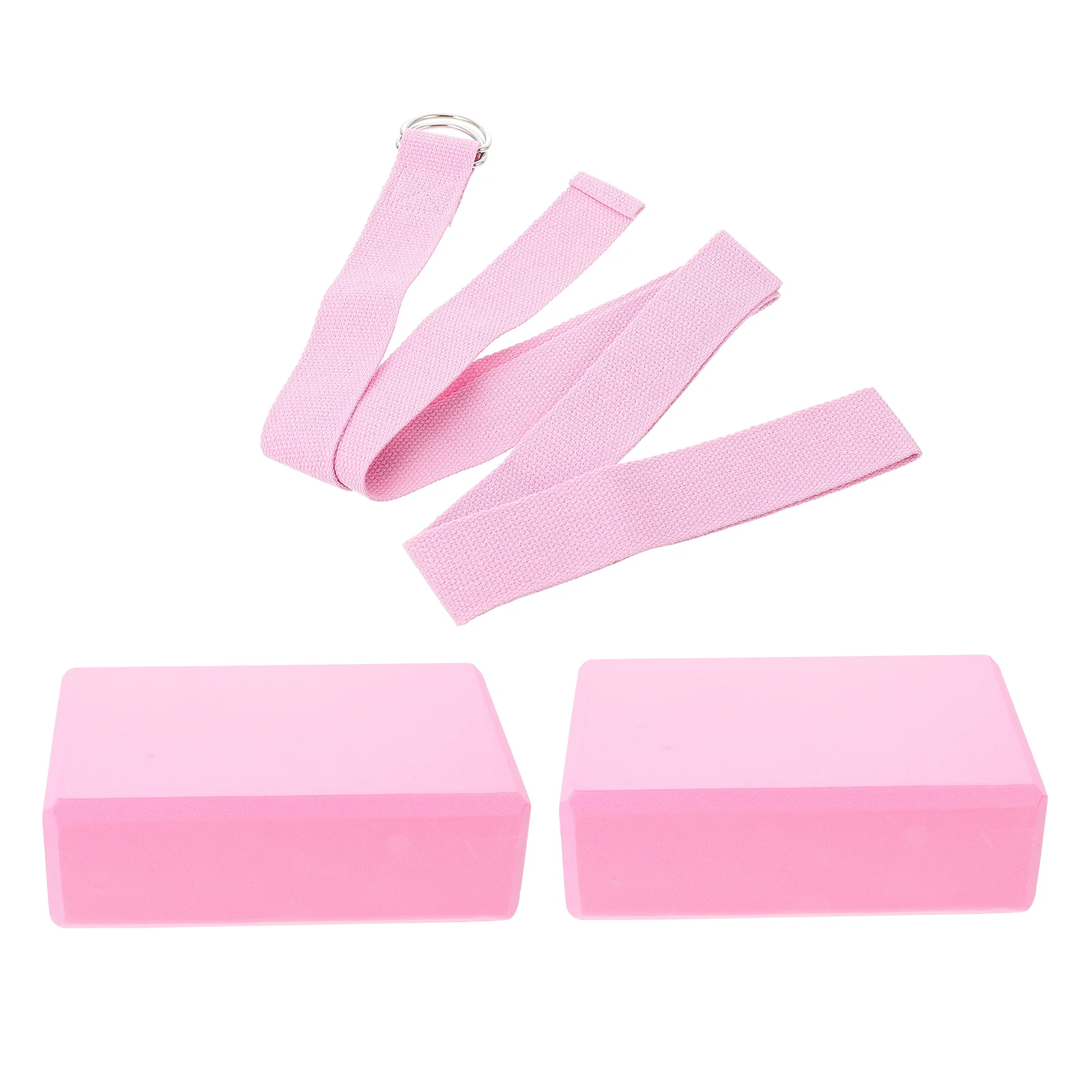 

1 Set Yoga Kit Yoga Resistance Band Stretch Band Yoga Strap Yoga Bricks