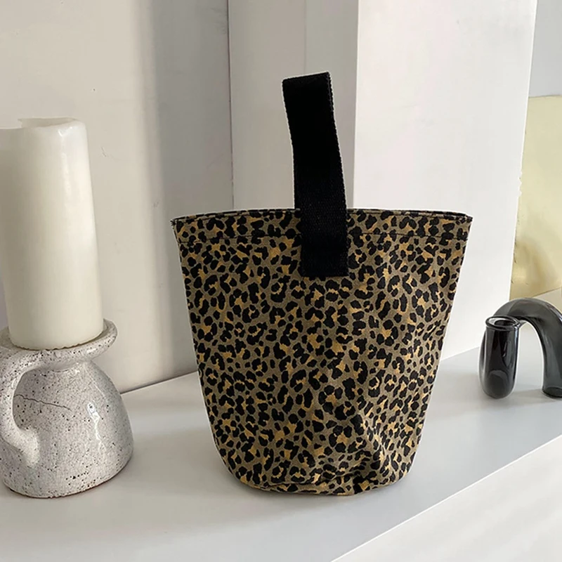 

Canvas Personality Handbags Mommy Bags Lunch Box Bags Portable Bucket Handbags