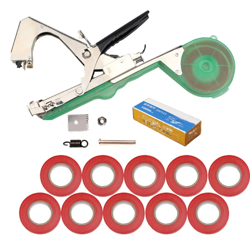 

Blue/ Red Stretch Tie Tape Roll Plant Tape Thick Reusable Garden Tape for Plants Support for Indoor Nursery Tree Tape