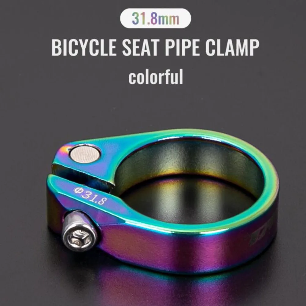 

TANKE Bike Aluminum-Alloy Seat Post Clamp 31.8/34.9mm MTB Road Mountain Bicycle Seatpost Clamp Cycling Parts