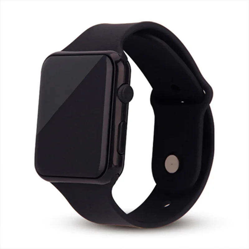 Часы светодиодные для мужчин и женщин простые модные цифровые спортивные