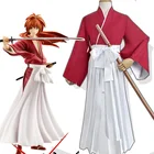 Костюм для косплея Rurouni Kenshin HIMURA KENSHIN Kendo, Индивидуальный размер