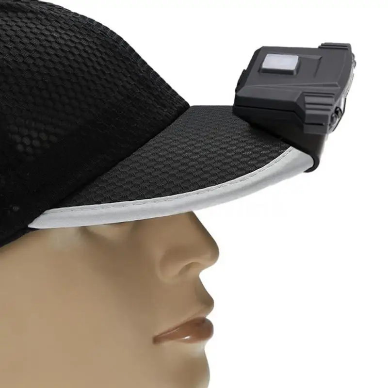

USB Rechargeable Hard Hat Light Headlamp Adjustable Angle ABS COB LED 3W Camping Cycling Running Light