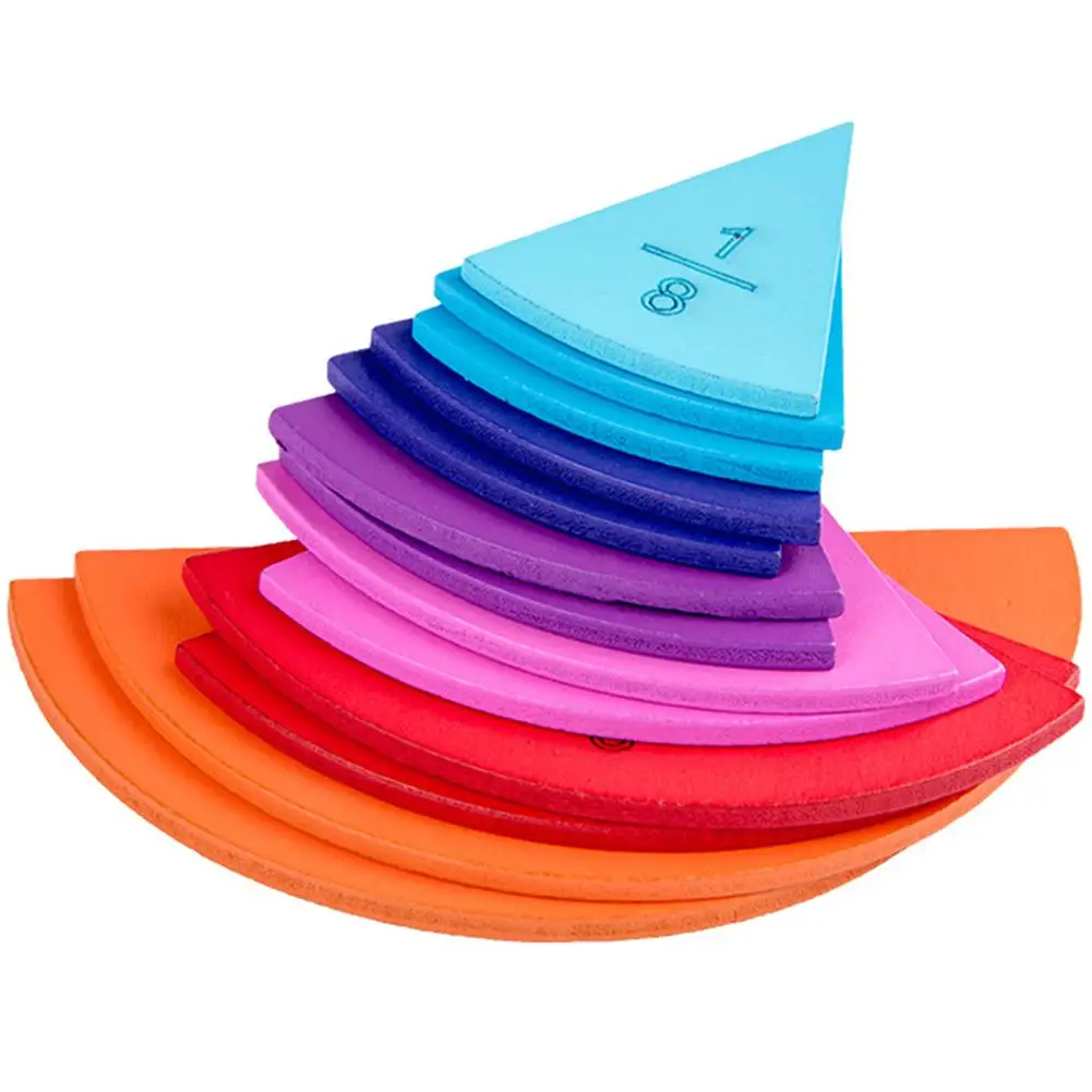 Деревянная круглая доска математическое деление учебные пособия обучающая