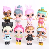 l o l surprised dolls 8 poses cute l o l figure cupcake toppers picks for kids baby shower decorations for boys and girls