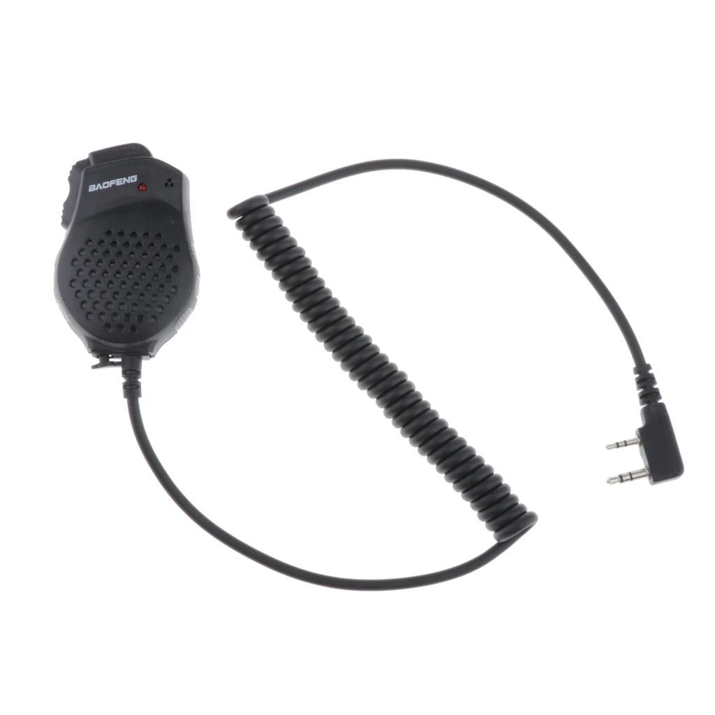 Ручной микрофон для динамика Baofeng гарнитура с микрофоном двухсторонней связи UV-5R