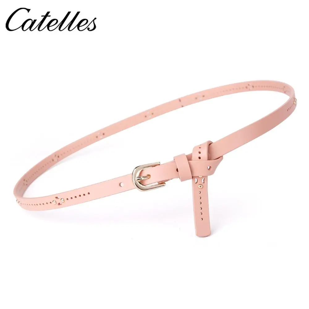 Hot Sale Luxury Women Belt Genuine Leather Female Waist Slime Pin Buckle Belts for women lady waistband | Аксессуары для одежды