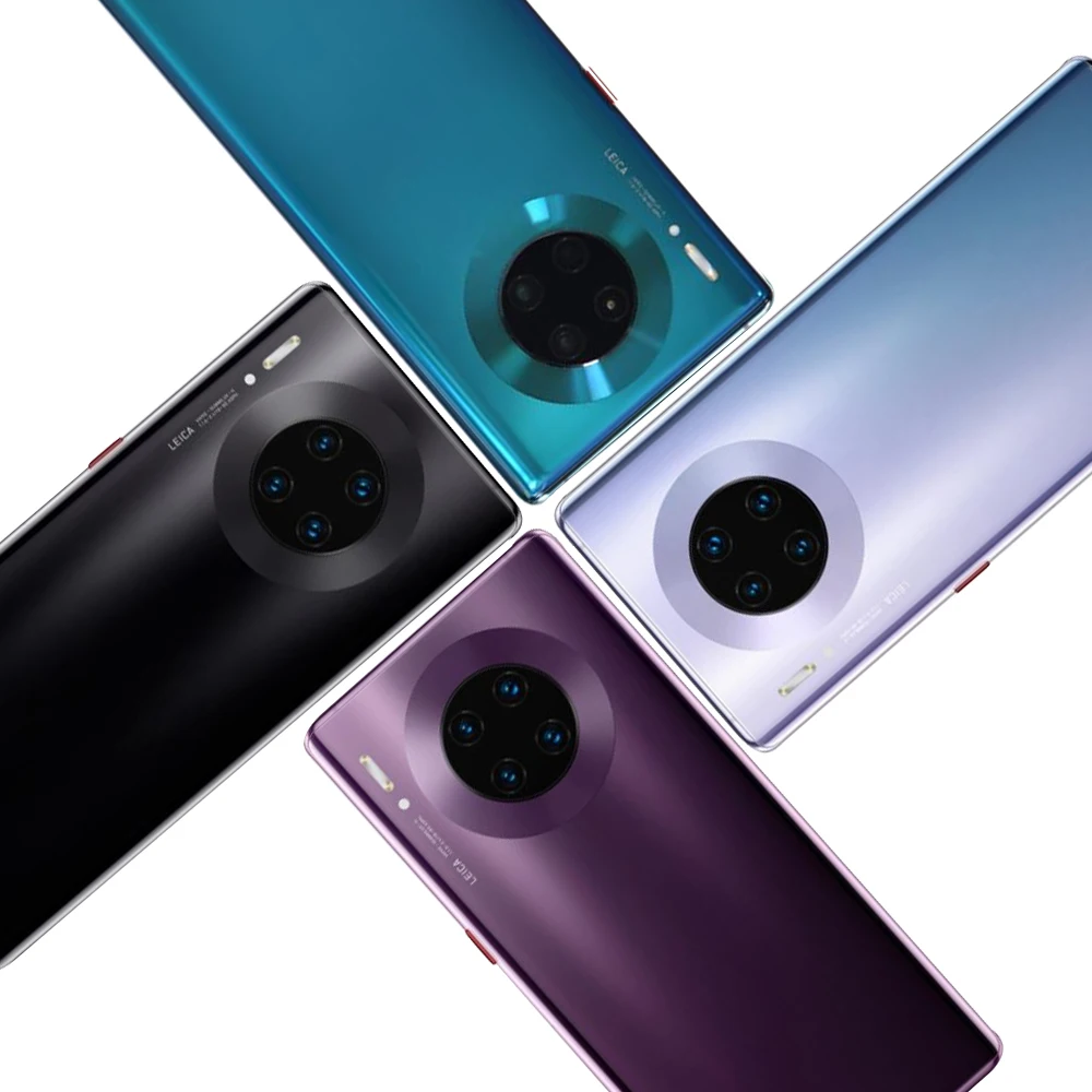 Официальная задняя крышка аккумулятора Huawei Mate 30/30 Pro 3D стеклянный корпус дверь
