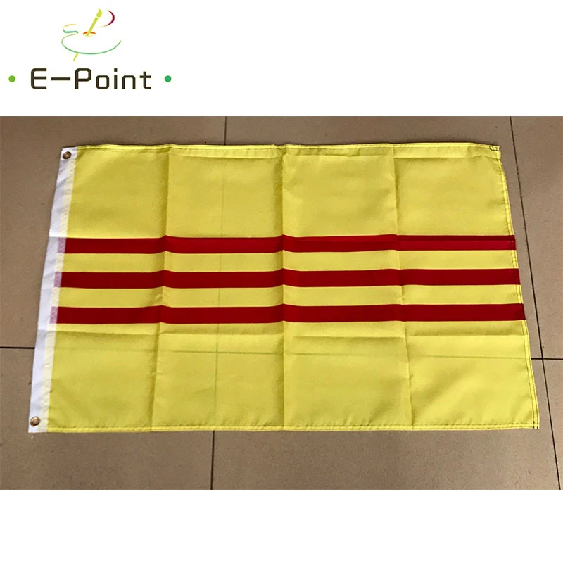 

Flag of South Vietnam 2ft*3ft (60*90cm) 3ft*5ft (90*150cm) Size Christmas Decorations for Home Flag Banner