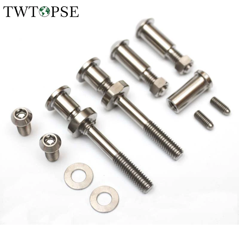 TWTOPSE титановые магнитные тормозные болты для складного велосипеда 2018 бромптона 20