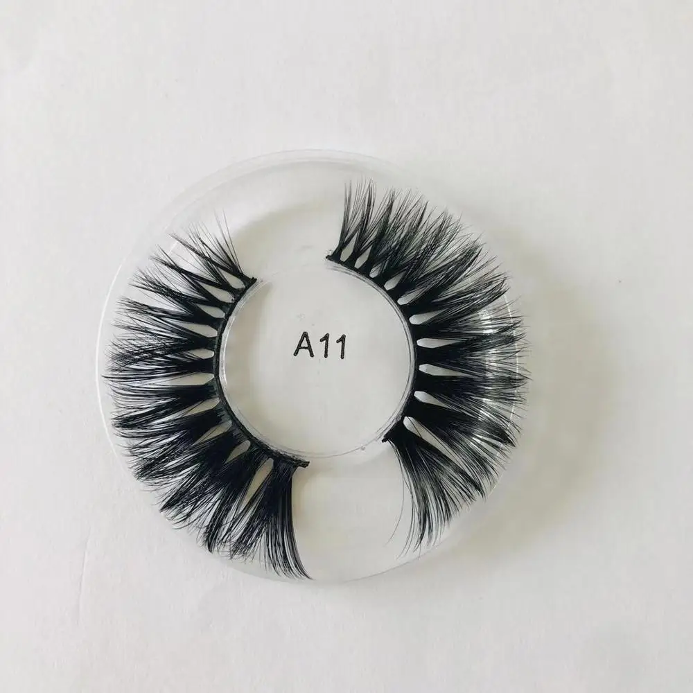 3D норковые ресницы крест-накрест Накладные безжалостный объем драматические для