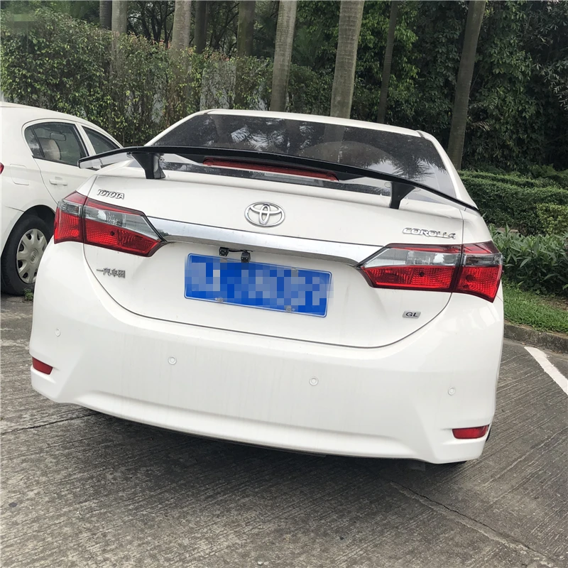 Спойлер для Corolla 2014 2018 Toyota TF высококачественный спойлер из абс материала