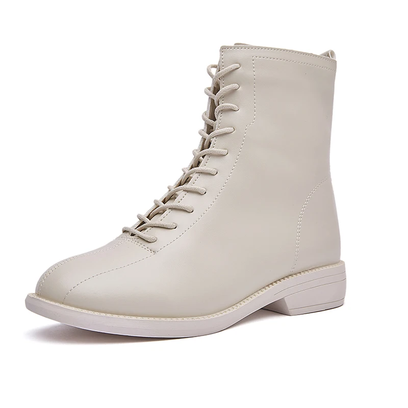 Женские ботильоны martin на платформе Женская Классическая модная обувь из