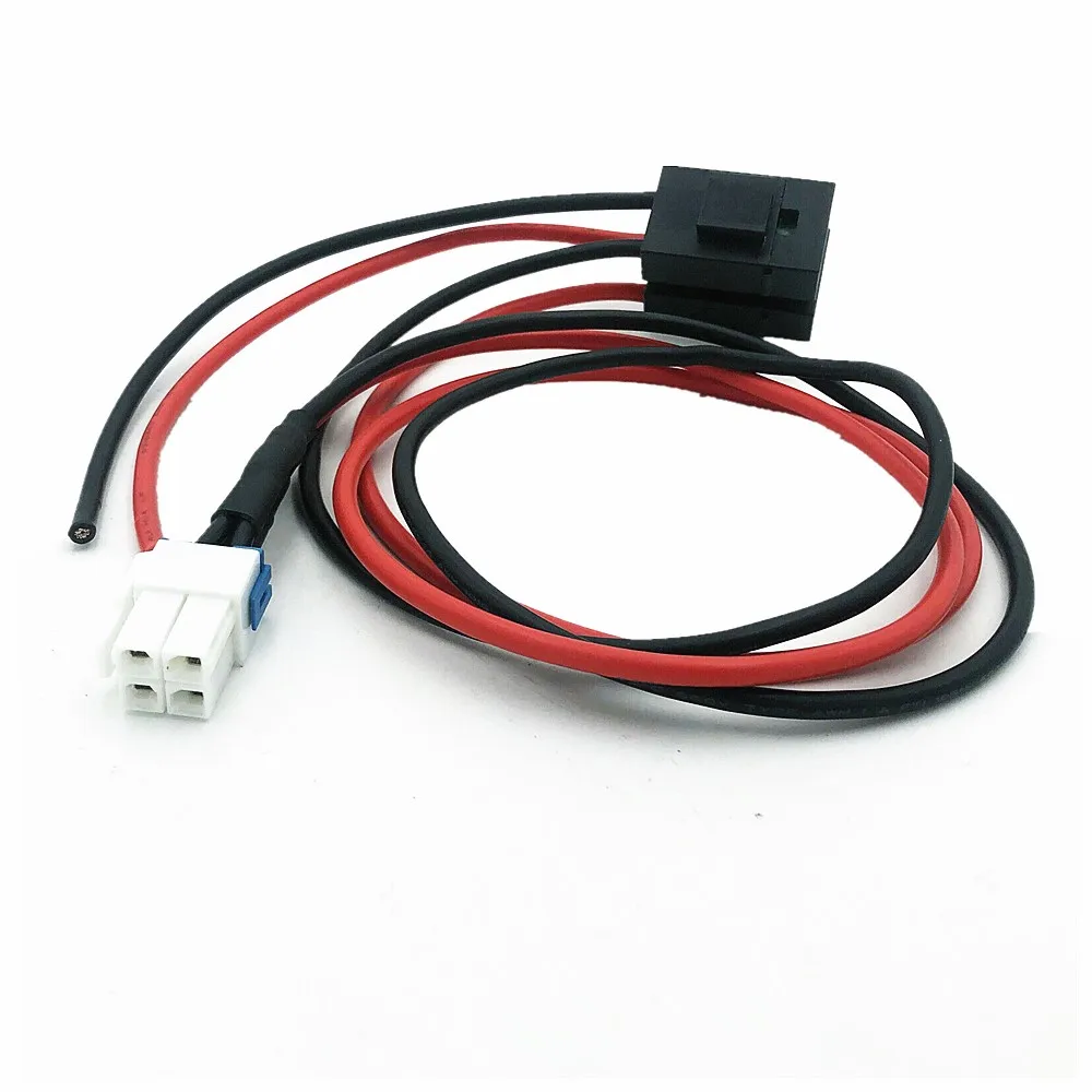 Фото 4 Pin 12AWG 30A 1 м DC коротковолновое Мощность кабель для Yaesu FT-450D FT-950 FT-891 FT-991 FTDX-1200 FTDX-3000 радио иди и болтай Walkie Talkie №5