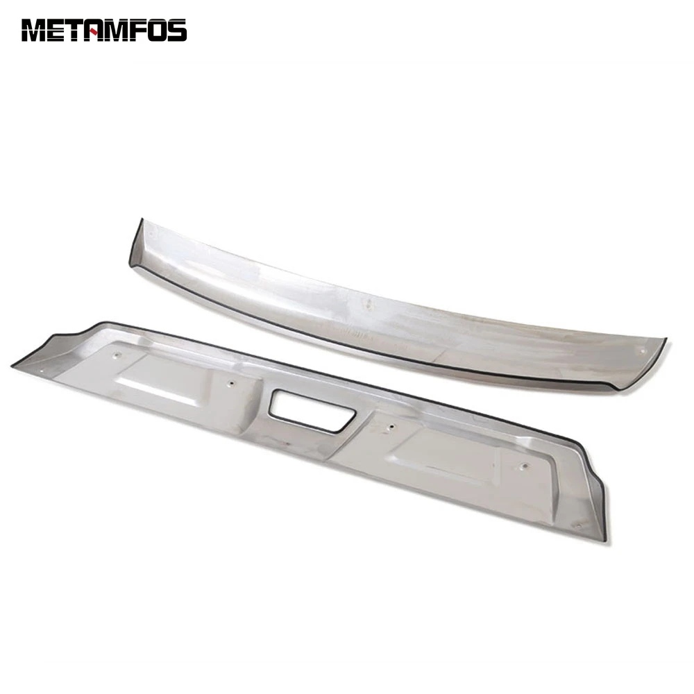 Защитная пластина для переднего и заднего бампера из нержавеющей стали Nissan X trail