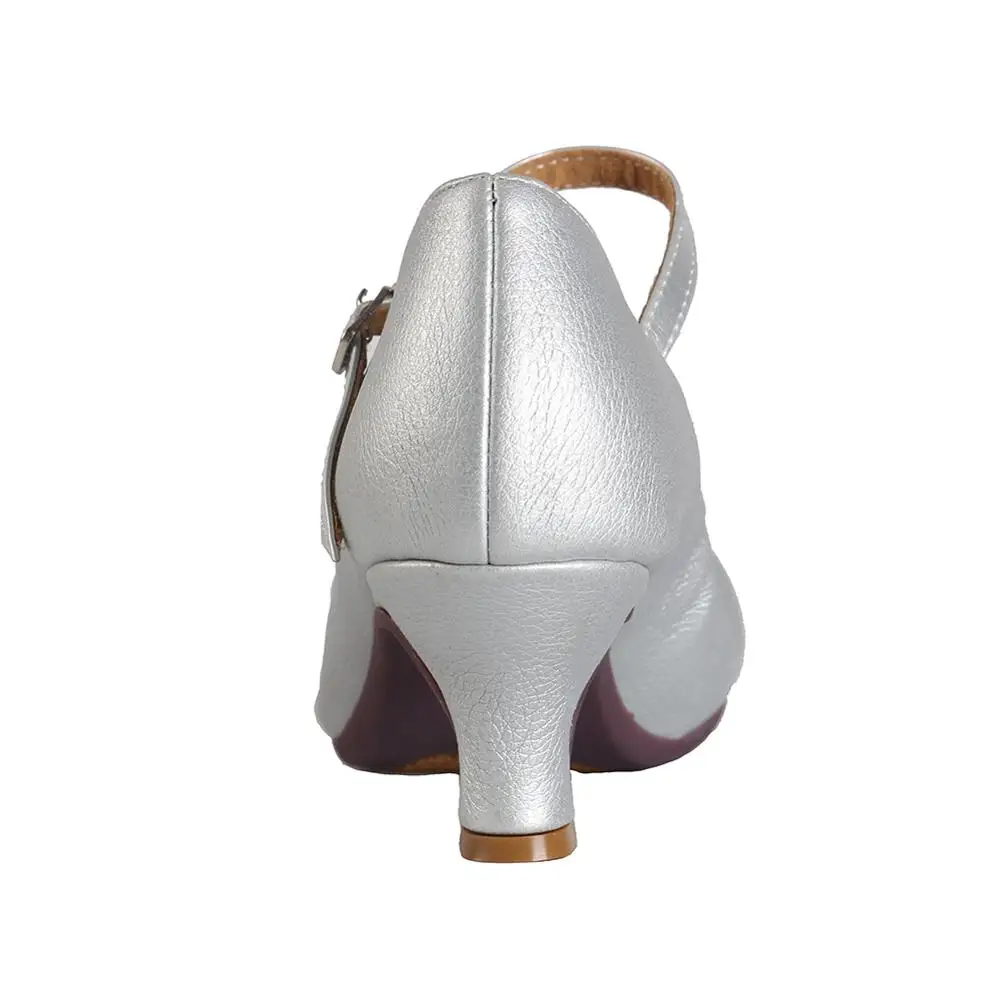 Женские туфли для бальных танцев современные с резиновой подошвой