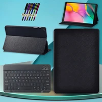 tablet case for samsung galaxy tab a 10 1 2019 t510 t515 drop resistance cover case wireless bluetooth keyboard free stylus