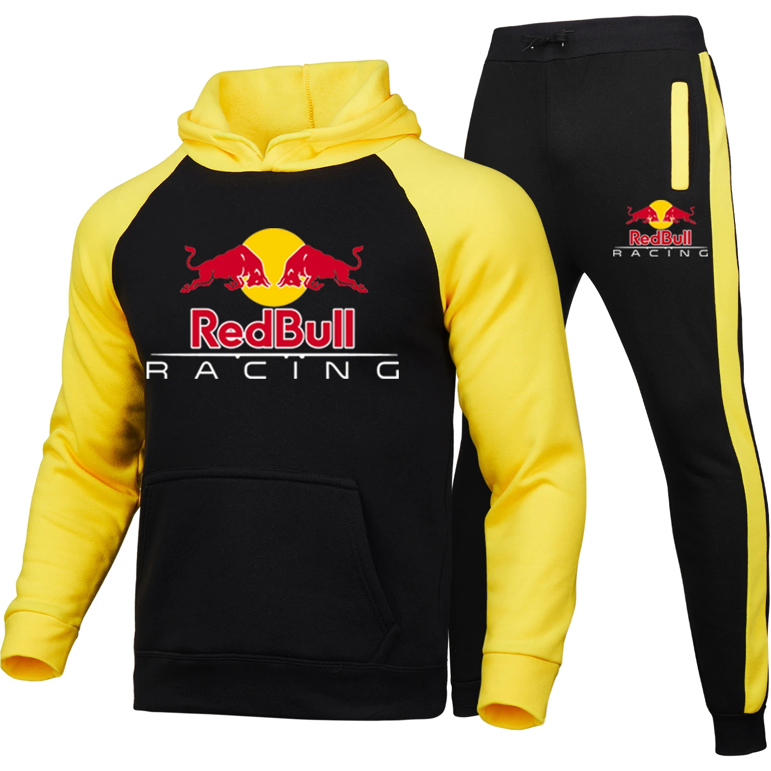 

2021 Casual Tracksuit Men 2 Pieces Men's Sets Hooded Sweatshirts Spring Men's Clothes Pullover Hoodies Pants Suit Ropa Hombre
