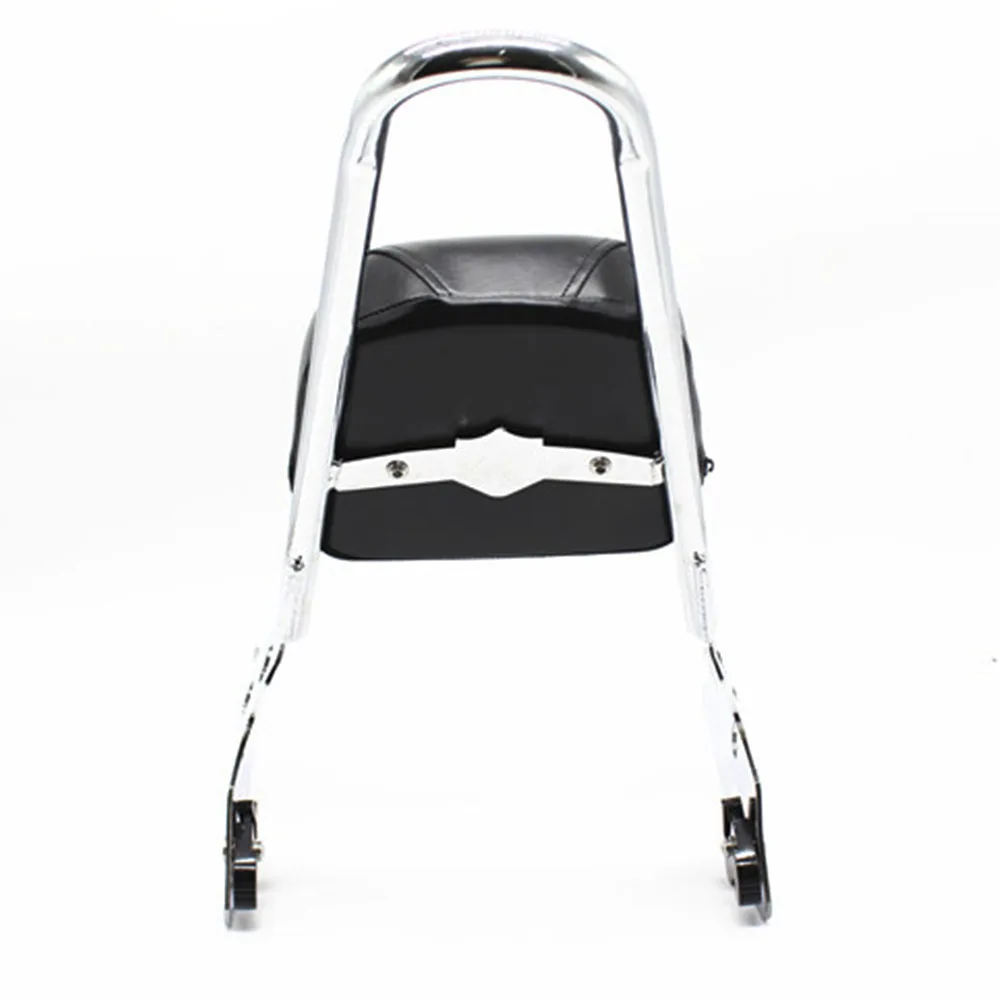 

Мотоцикл черный пассажирский спинки Sissy бар Подушка Pad для Harley Sportster XL883 883 1200 48 2004-2016 XL