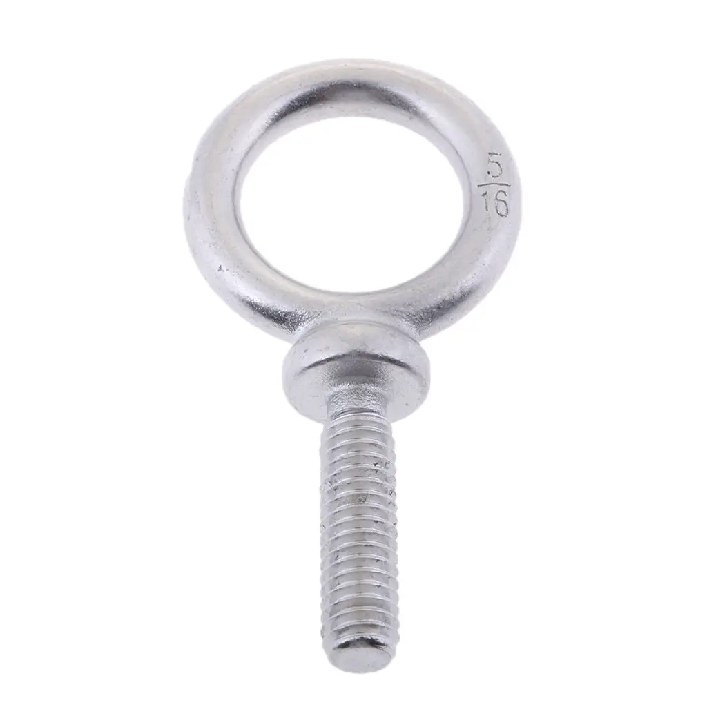 

M6 304 Stainless Steel Lifting Round Ring Eye Screw Bolt for Marine Boat