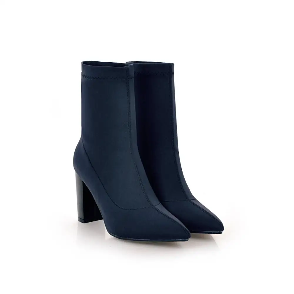 Оригинальное предназначение зимние пикантные ботильоны винно-красного черного