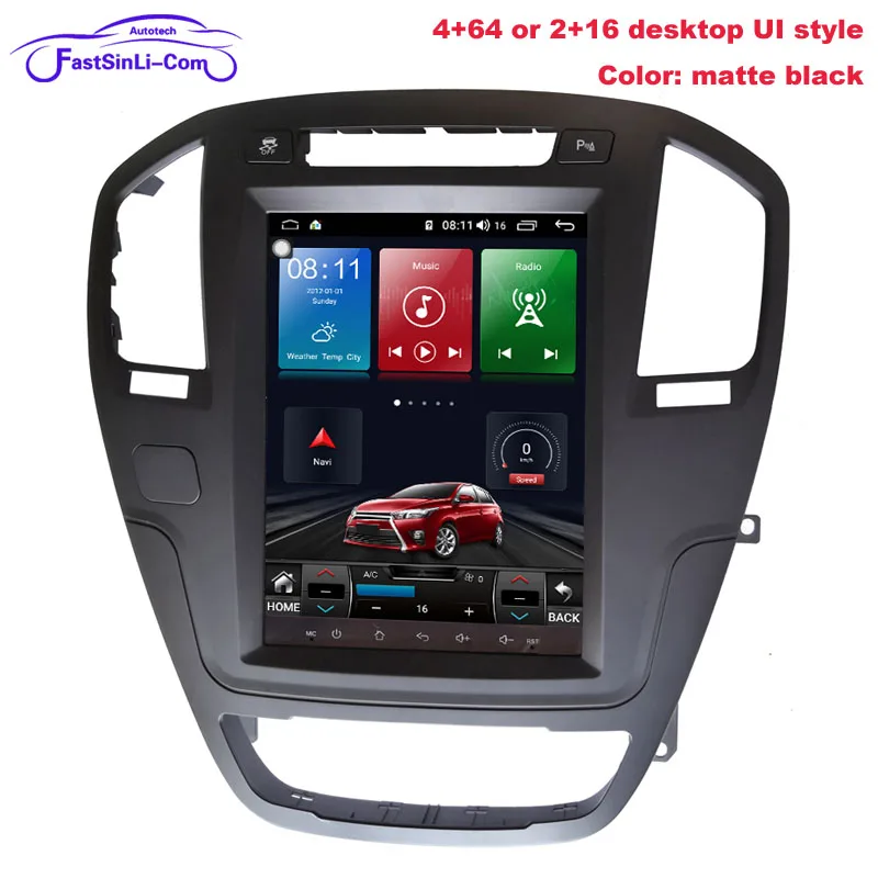 64G Автомобильный Android 8,1 для Opel insignia Buick Лакросс 2009-2013 gps навигатор плеер вертикальный экран