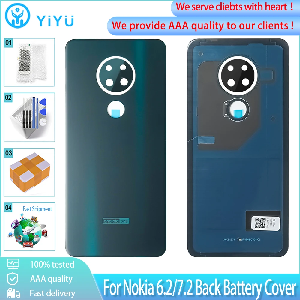 Оригинальная задняя крышка батарейного отсека для 7 2 6 TA-1200 TA-1198 TA-1201 TA-1193 TA-1178 |