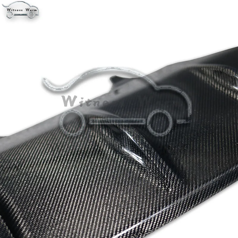 Для Porsche Macan спойлер из углеродного волокна задний бампер Выпускной Диффузор губ